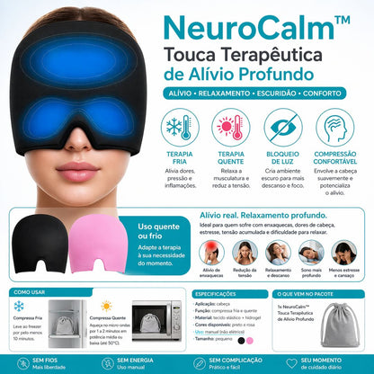 NeuroCalm™ – Touca Terapêutica de Alívio Profundo