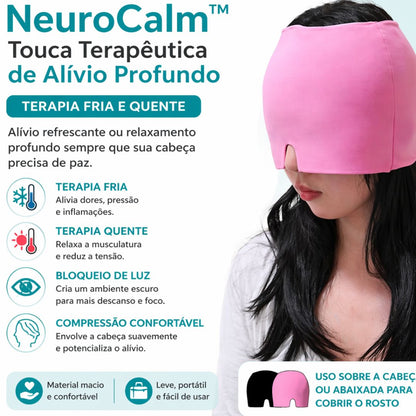 NeuroCalm™ – Touca Terapêutica de Alívio Profundo