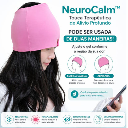 NeuroCalm™ – Touca Terapêutica de Alívio Profundo