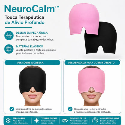 NeuroCalm™ – Touca Terapêutica de Alívio Profundo