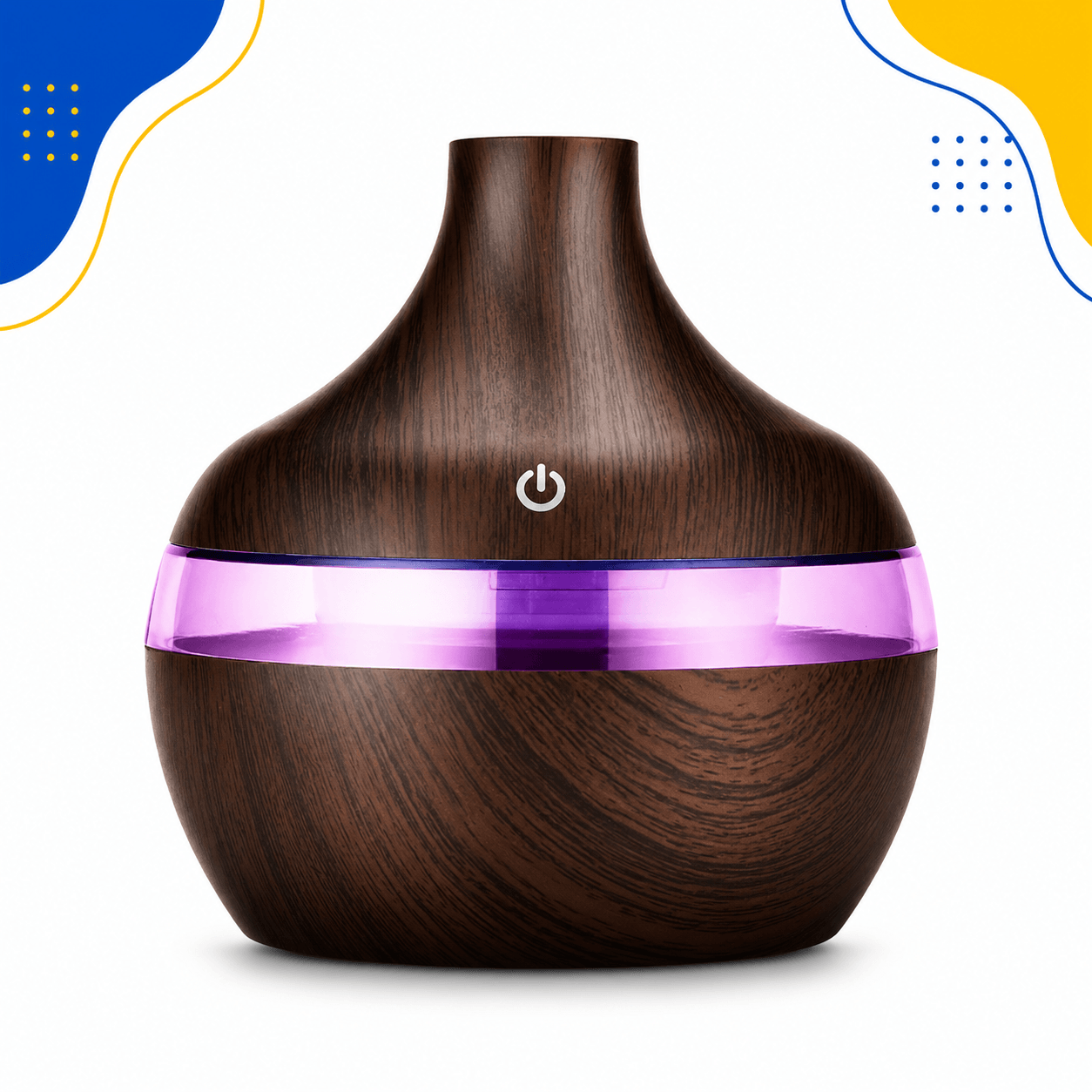 AuraZen™ Difusor Ultrassônico de Bem-Estar