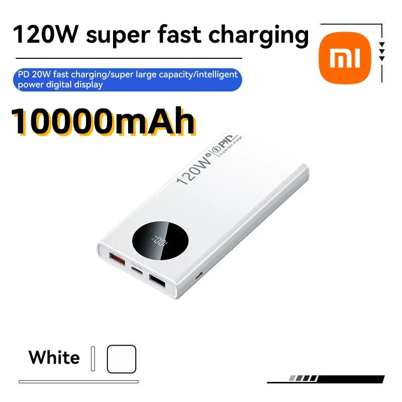 Xiaomi 120W 50000mAh High Capacity Power Bank – Super Fast Charging for All Devices