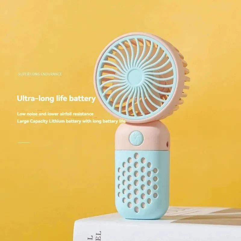 2025 New Handheld Charging Fan – Mini USB Pocket Breeze