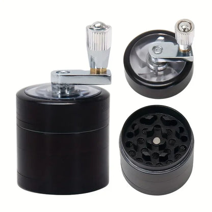 Stainless Steel Nut & Spice Grinder with Manual Handle