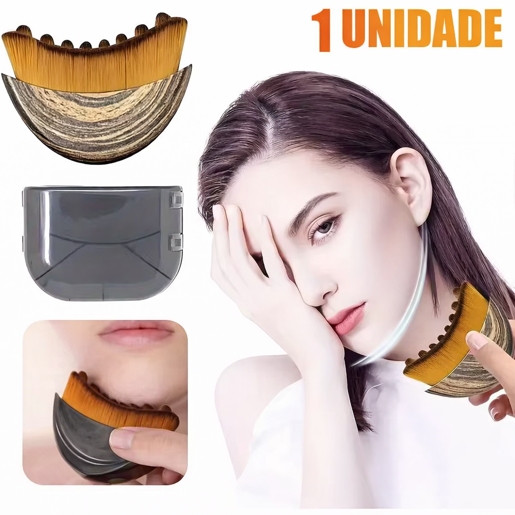 LumiContour™ – Escova Facial de Drenagem e Definição