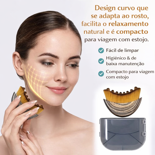LumiContour™ – Escova Facial de Drenagem e Definição