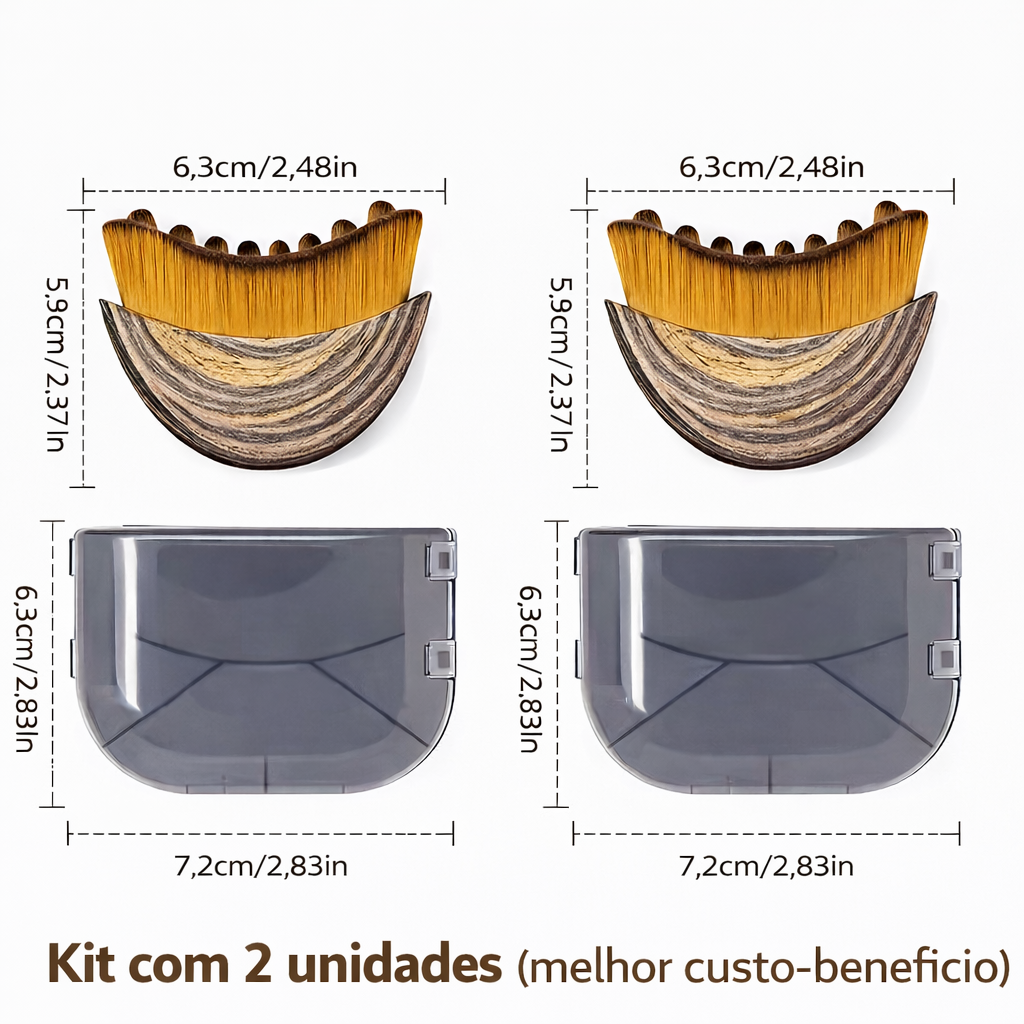 LumiContour™ – Escova Facial de Drenagem e Definição
