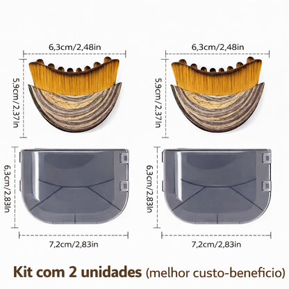 LumiContour™ – Escova Facial de Drenagem e Definição