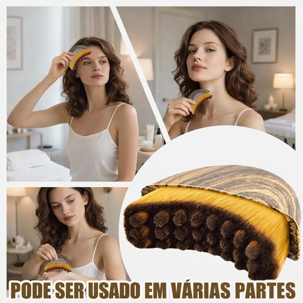 LumiContour™ – Escova Facial de Drenagem e Definição